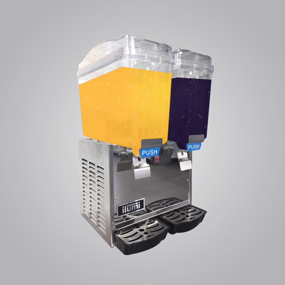 Dispensador de Agua con frigobar Ilumi CH-06WH • Diproelsac