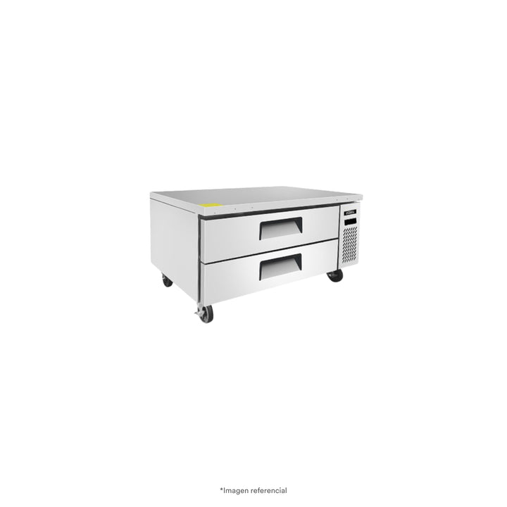 Base chef refrigerada con 2 cajones