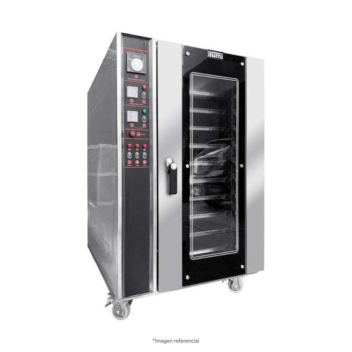 Horno industrial convector a gas de 10 repisas