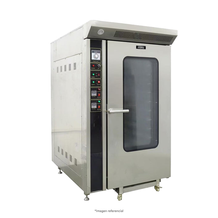 Horno convector a gas con carro trolley