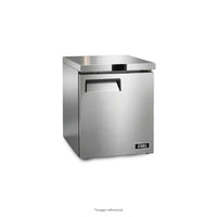 Mesa refrigerada de 200 litros con 1 puerta sólida